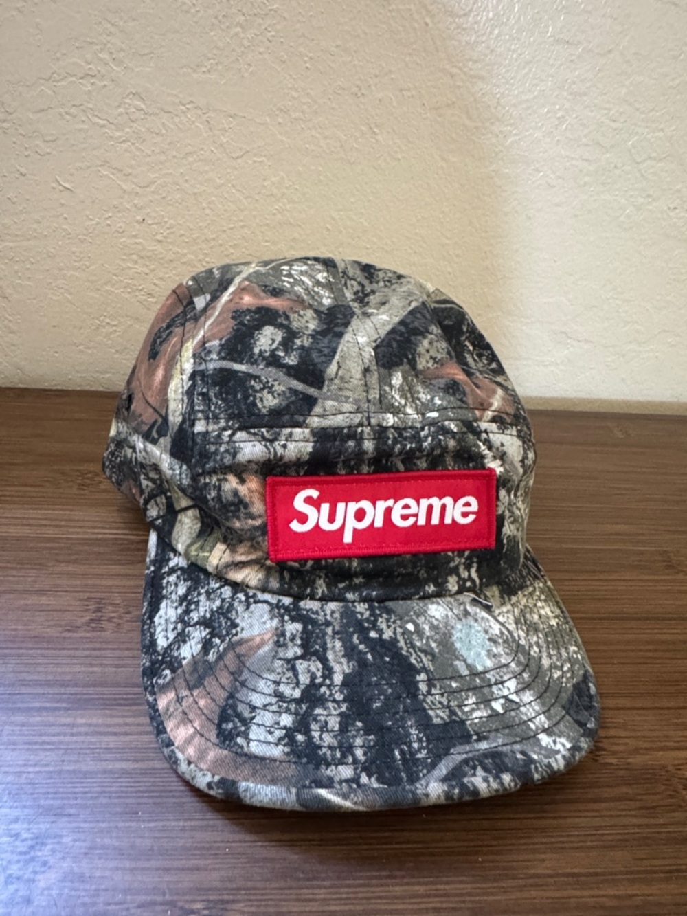 Supreme Multicolor Camo 5-Panel Cap